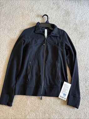 lululemon athletica Black define track jacket nwt